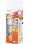 Osram Led Stick 9W 2700K 1055lm E14 Duy Sarı Işık Ampul - 4