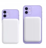 La Modena Premium Magsafe Battery Pack Powerbank Kablosuz Şarj Cihazı Apple iPhone Uyumlu Şarj Seti 20W 5,000 Mah thumbnail 1