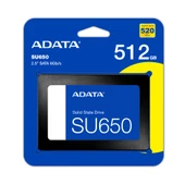Adata 512GB 2.5" SU650 520-450MB-s ASU650SS-512GT-R Ssd Harddisk - 2