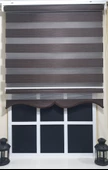 Zebra Stor Perde Kahverengi Etek Dilimli ST 001  Kahverengi 190 x 200 - 5