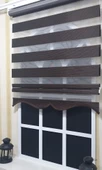 Zebra Stor Perde Kahverengi Etek Dilimli ST 001  Kahverengi 40 x 200 - 3