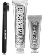 Marvis Smokers Whitening Mint 3'lü 85 ml + 25 ml +Orta Sert Diş Fırçası - 1