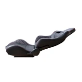 Recaro Model Deri Oto Yarış Koltuğu Siyah Spor Koltuk Takımı 2'li Set JBR1053 - 6