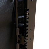 Recaro Model Deri Oto Yarış Koltuğu Siyah Spor Koltuk Takımı 2'li Set JBR1053 - 12