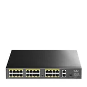 Cudy Fs1026Ps1 24 Port 10/100 Yönetilemez +2 Port Gb. 1 Sfp (1Gb) Rack Mount (24 Port Poe+) 300W Switch - 1