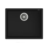 TEKA Tek Hazneli Tegranite Eviye Siyah Square 50.40 TG - 1