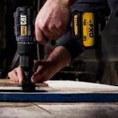 CAT DX12.2 18Volt/4.0Ah Li-ion Çift Akülü Kömürsüz Profesyonel Şarjlı Darbeli Matkap - 6