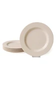 Keramika Krem Assos Servis Tabağı 28 Cm 6 Adet 030 - 5