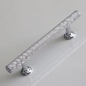 Mobilya Dolabı Mutfak Çekmece Dolap Kapak Kulpları Kulpu Kulbu Krom Renk 96 mm Metal Kulp - 3