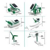 Güneş Enerjili Robot Oluşturma Seti Solar Kit (6 İn 1) - 3