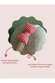 MOISY Pötikare 2'li Bebek Saç Bandı (Kırmızı - Gri) - 6