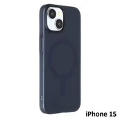 İphone 15 Tuna Buzlu Sert İnce Magsafe Telefon Kılıfı thumbnail 4