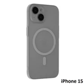 İphone 15 Tuna Buzlu Sert İnce Magsafe Telefon Kılıfı thumbnail 2