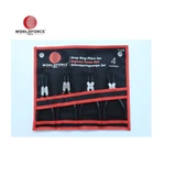Worldforce 11438 4 Parça 180 mm Segman Pense Seti Iç ve Dış Segman Pense Seti S2 Çelik Profesyonel - 1