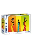 AFRİKALI KADINLAR 1000 PARÇA PUZZLE - 1