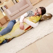 Balık Peluş Yastık Oyuncak - Kırmızı Balık 80cm - 7
