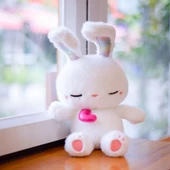 Uyuyan Hayvan Peluş Oyuncak - Tavşan 40cm - 2