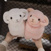 Sevimli Koyun Peluş Oyuncak - Beyaz - 45cm - 8