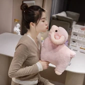 Sevimli Koyun Peluş Oyuncak - Beyaz - 45cm - 5