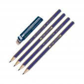 7B Resim Kalemi Dereceli Faber Dereceli Resim Kalemi 4 Adet - 1