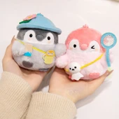 Kamp Serisi Peluş Oyuncak - Parti Yıldızı Penguen - 10cm - 11