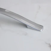 Elif Krom Metal 10 ADET Kulp 160 mm-16 cm Mobilya Çekmece Mutfak Dolap Kapak Kulpları Kulbu Kulpu - 5