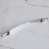 Elif Krom Metal 10 ADET Kulp 160 mm-16 cm Mobilya Çekmece Mutfak Dolap Kapak Kulpları Kulbu Kulpu - 4