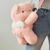 Peluş Omuz Çantası - Gri Koala - Tek Beden - 6