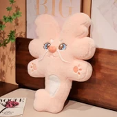 Peluş Ejderha Oyuncak - Pembe - 80cm - 1