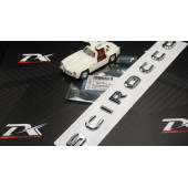 VW Volkswagen Scirocco Bagaj Krom ABS 3M 3D Yazı Logo Amblem - 6