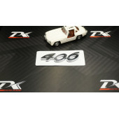 Peugeot 406 Bagaj 3M 3D Krom ABS Logo Amblem - 2
