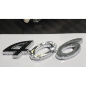 Peugeot 406 Bagaj 3M 3D Krom ABS Logo Amblem - 4