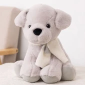 Kubo Hayvan Serisi Peluş Oyuncak - Gri 25cm - 1