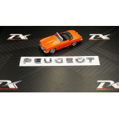 Peugeot Yeni Nesil Bagaj 3M 3D Krom ABS Logo Amblem - 2