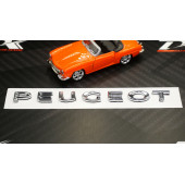 Peugeot Yeni Nesil Bagaj 3M 3D Krom ABS Logo Amblem - 3