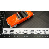 Peugeot Yeni Nesil Bagaj 3M 3D Krom ABS Logo Amblem - 6