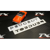 Peugeot Yeni Nesil Bagaj 3M 3D Krom ABS Logo Amblem - 7