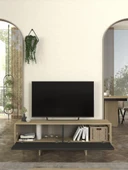 Dekorister Lava Tv Sehpası Rota - Antresit 150cm - 3