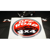 4X4 Off Road Logo Arazi Aracı Kapı Bagaj Sticker - 2