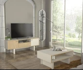 Dekorister Selinos Tv Sehpası Kumtaşı - Rota 150cm - 4
