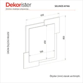 Dekorister Selinos Ayna Kumtaşı - Rota - 7