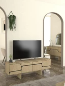 Dekorister Lava Tv Sehpası Rota - Antresit 150cm - 2