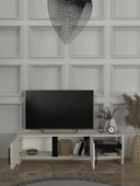 Dekorister Venera Tv Sehpası Kumtaşı - Senkronsiyah 150 cm - 3