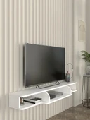 Dekorister Leppo Tv Sehpası Beyaz 135 cm - 1