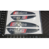 Audi S Line Logo Kapı Kenarı Koruma Damla Desen 3M Band thumbnail 5
