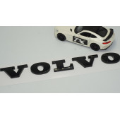 DK Volvo Bagaj Kapağı Siyah 3M 3D Yazı Logo Amblem Orjinal Ürün - 3