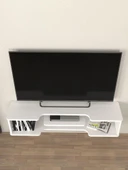Dekorister Perry Tv Sehpası Beyaz 120 cm - 4