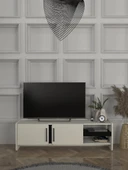 Dekorister Venera Tv Sehpası Kumtaşı - Senkronsiyah 150 cm - 2