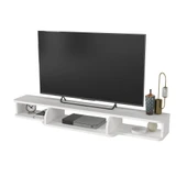 Dekorister Leppo Tv Sehpası Beyaz 135 cm - 9