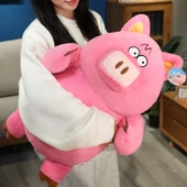 Pembe Domuz Peluş Oyuncak - 60 cm - 6